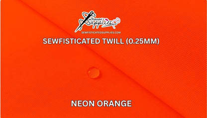 Sewfisticated Twill - NEON ORANGE