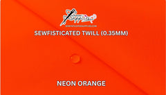 Sewfisticated Twill - NEON ORANGE