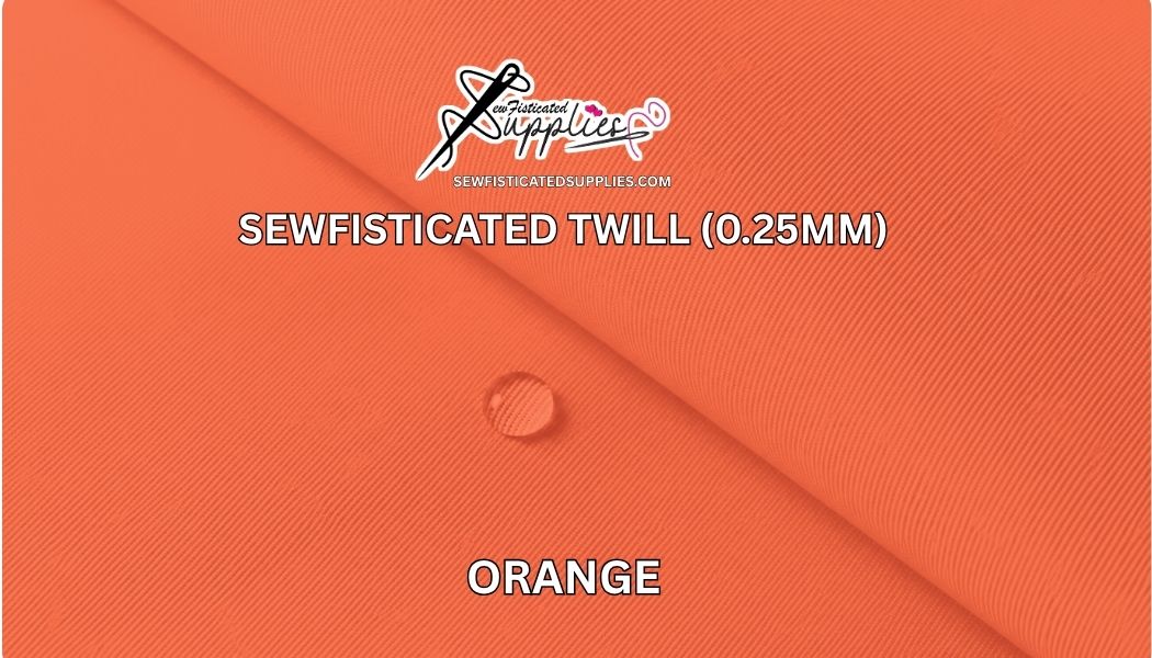 Sewfisticated Twill - ORANGE