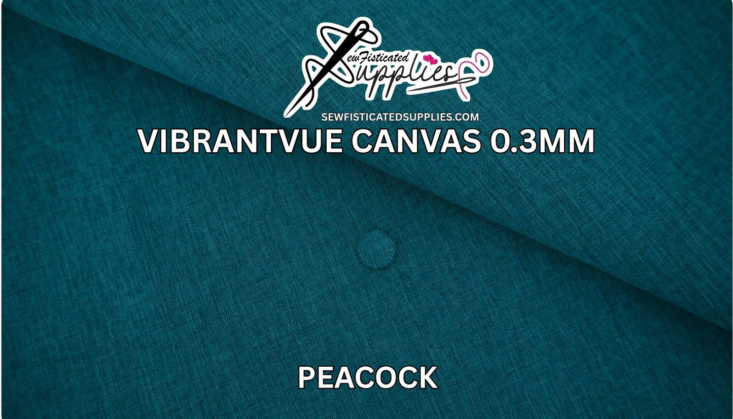 VibrantVue Canvas - PEACOCK