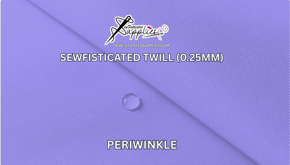 Sewfisticated Twill - PERIWINKLE