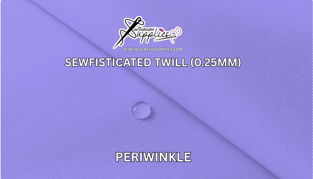 Sewfisticated Twill - PERIWINKLE