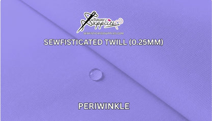 Sewfisticated Twill - PERIWINKLE