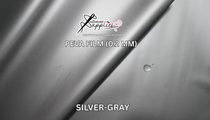 Silver-Gray Frosted PEVA Film