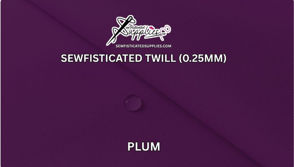 Sewfisticated Twill - PLUM