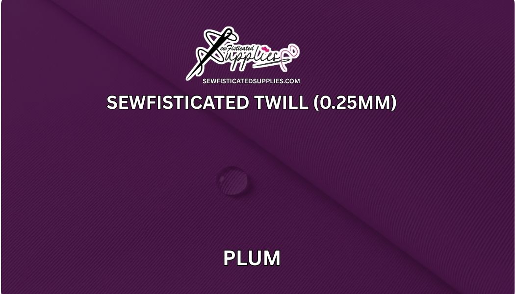 Sewfisticated Twill - PLUM