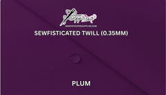 Sewfisticated Twill - PLUM