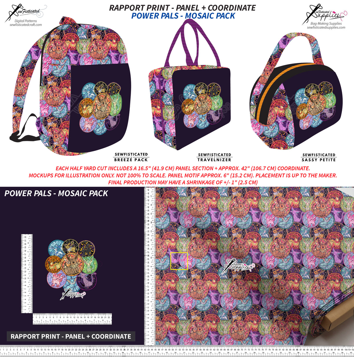 PO8 RAPPORT - POWER PALS (MOSAIC PACK)