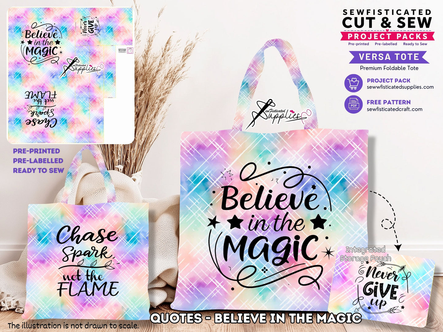 QUOTES - BELIEVE IN THE MAGIC (PO#6 C&S#3)
