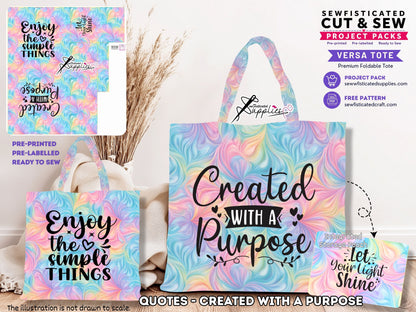 QUOTES - CREATED WITH A PURPOSE (PO#6 C&S#3)