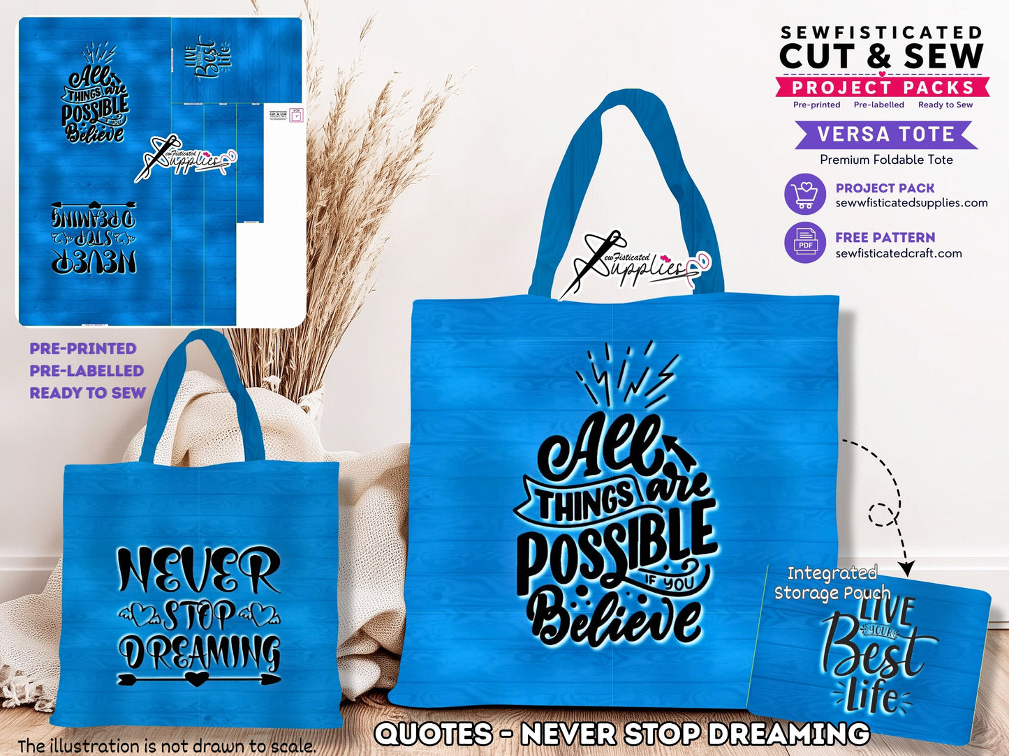 QUOTES - NEVER STOP DREAMING (PO#6 C&S#3)