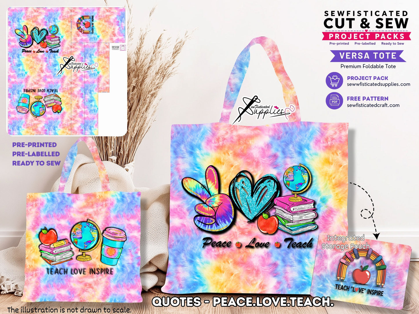 QUOTES - PEACE.LOVE.TEACH (PO#6 C&S#3)