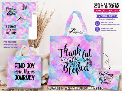 QUOTES - THANKFUL & BLESSED (PO#6 C&S#3)