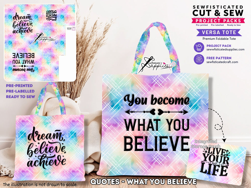 QUOTES - WHAT YOU BELIEVE (PO#6 C&S#3)