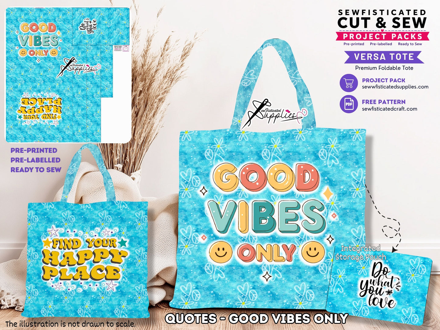 PO#7 C&S#4 QUOTES - GOOD VIBES ONLY