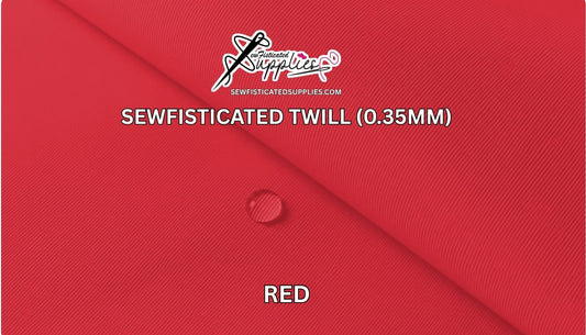 Sewfisticated Twill - RED