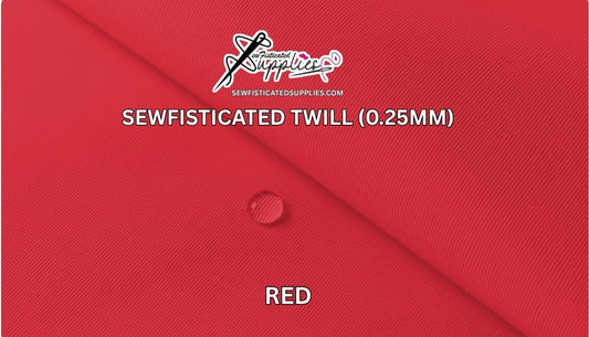 Sewfisticated Twill - RED