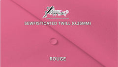 Sewfisticated Twill - ROUGE