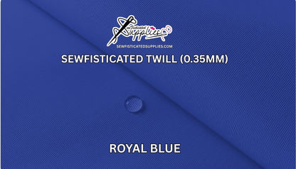 Sewfisticated Twill - ROYAL BLUE