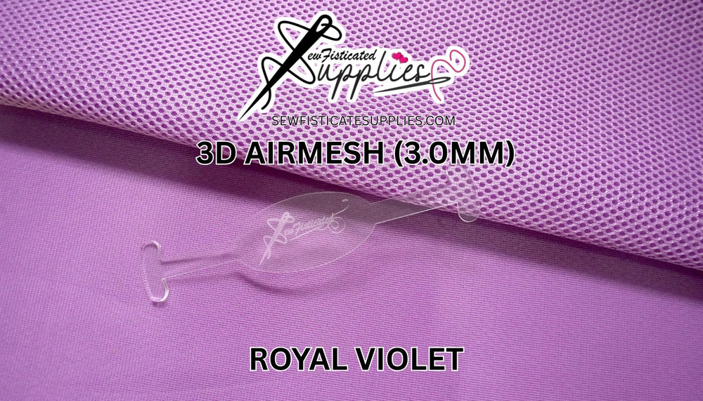 3D Airmesh Foam - ROYAL VIOLET