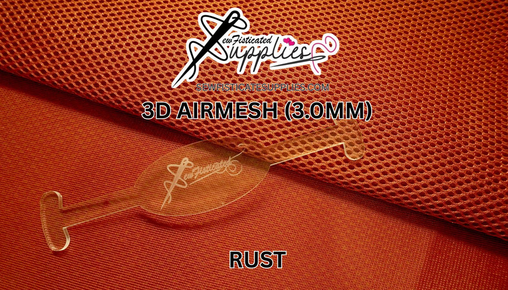 3D Airmesh Foam - RUST