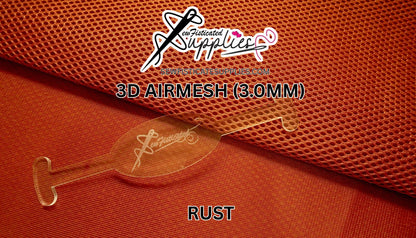 3D Airmesh Foam - RUST