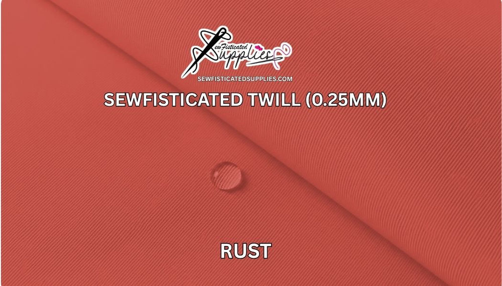 Sewfisticated Twill - RUST