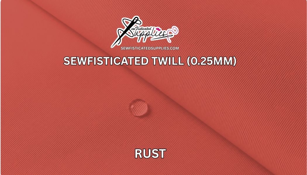Sewfisticated Twill - RUST
