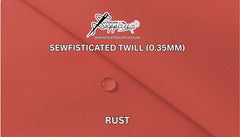 Sewfisticated Twill - RUST
