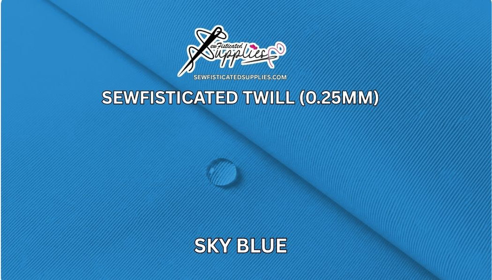 Sewfisticated Twill - SKY BLUE