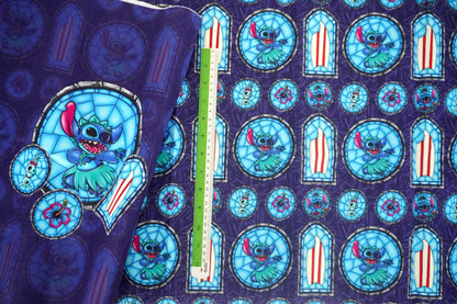PO7 RAPPORT - BLUE ALIEN (STAIN GLASS)