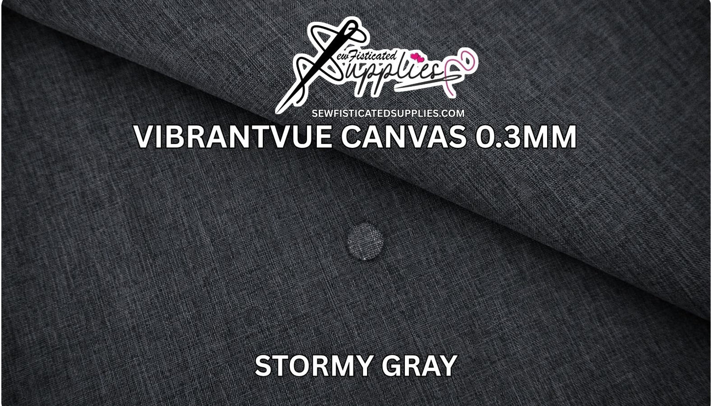 VibrantVue Canvas - STORMY GRAY