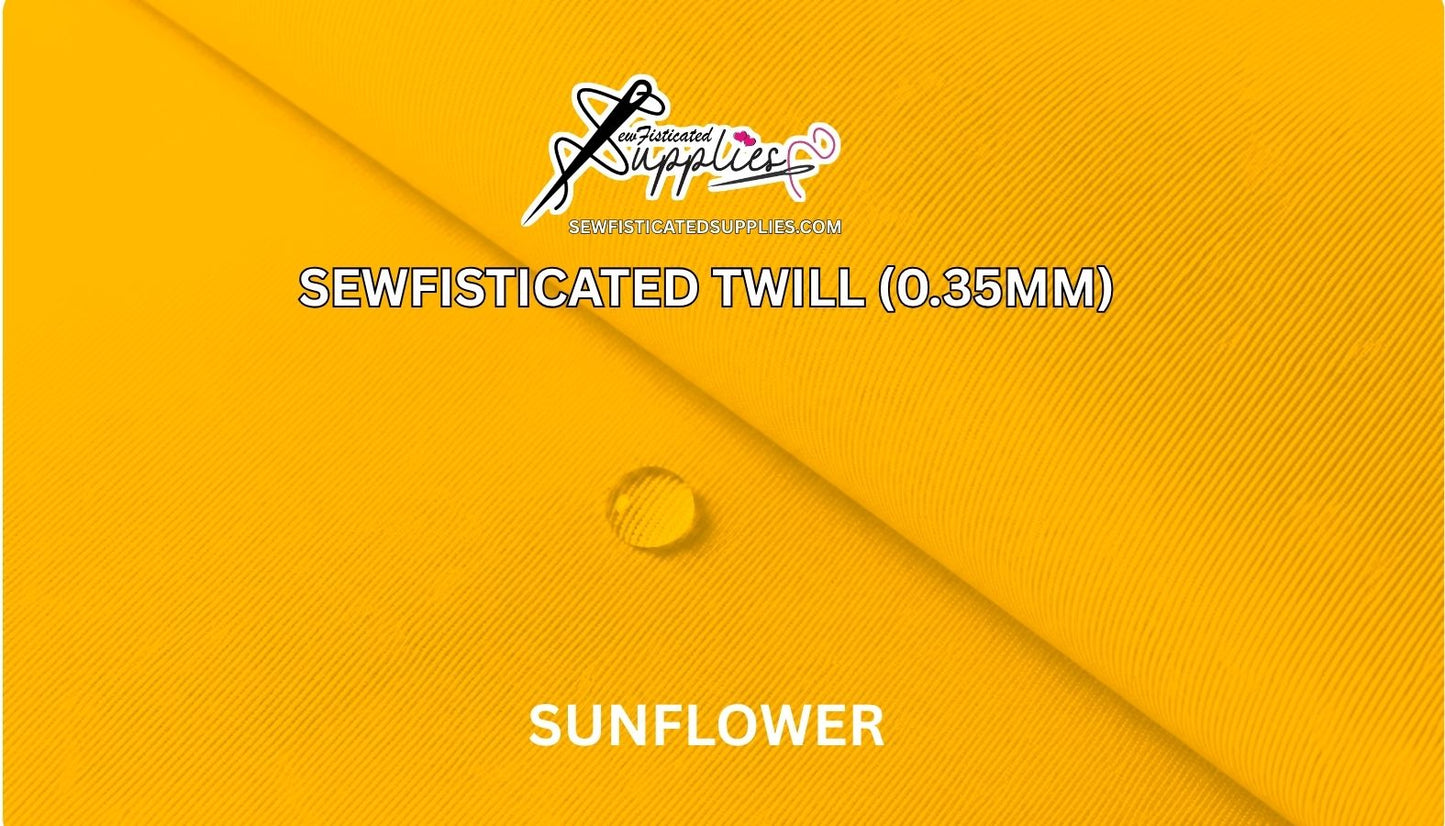 Sewfisticated Twill - SUNFLOWER