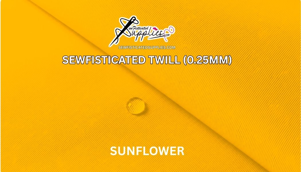 Sewfisticated Twill - SUNFLOWER