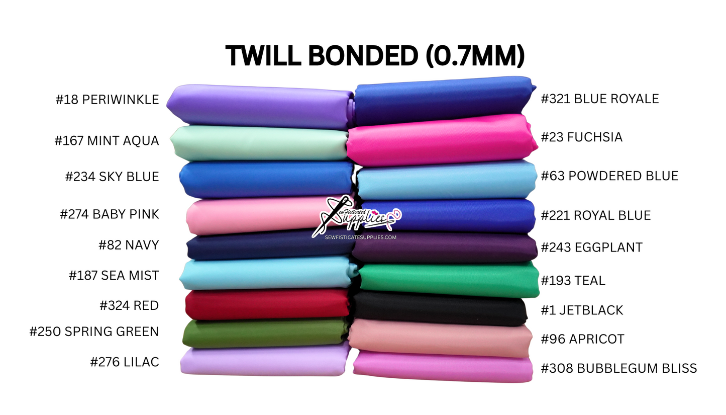 Twill Bonded