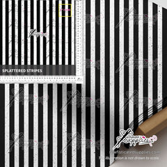 PO6 - SPLATTERED STRIPES