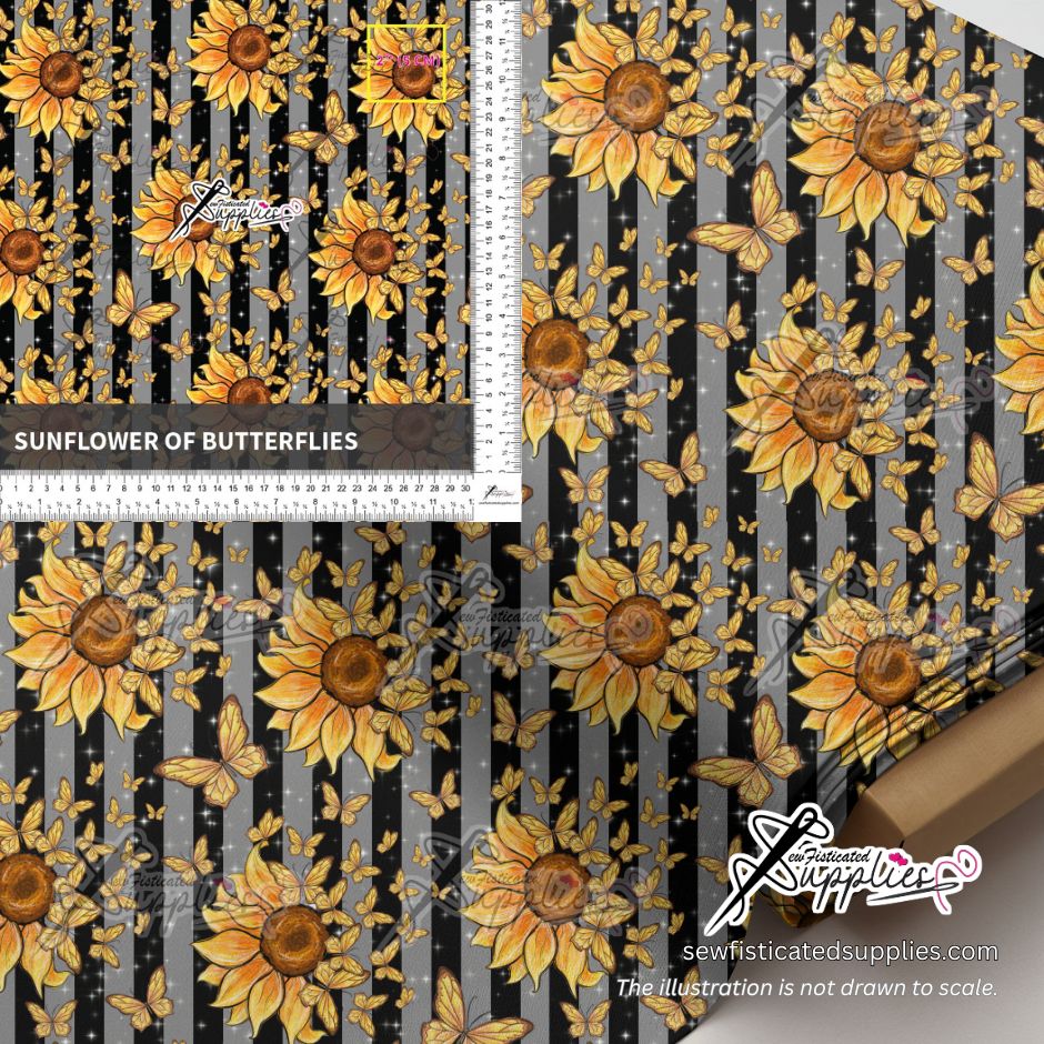 PO6 - SUNFLOWER OF BUTTERFLIES