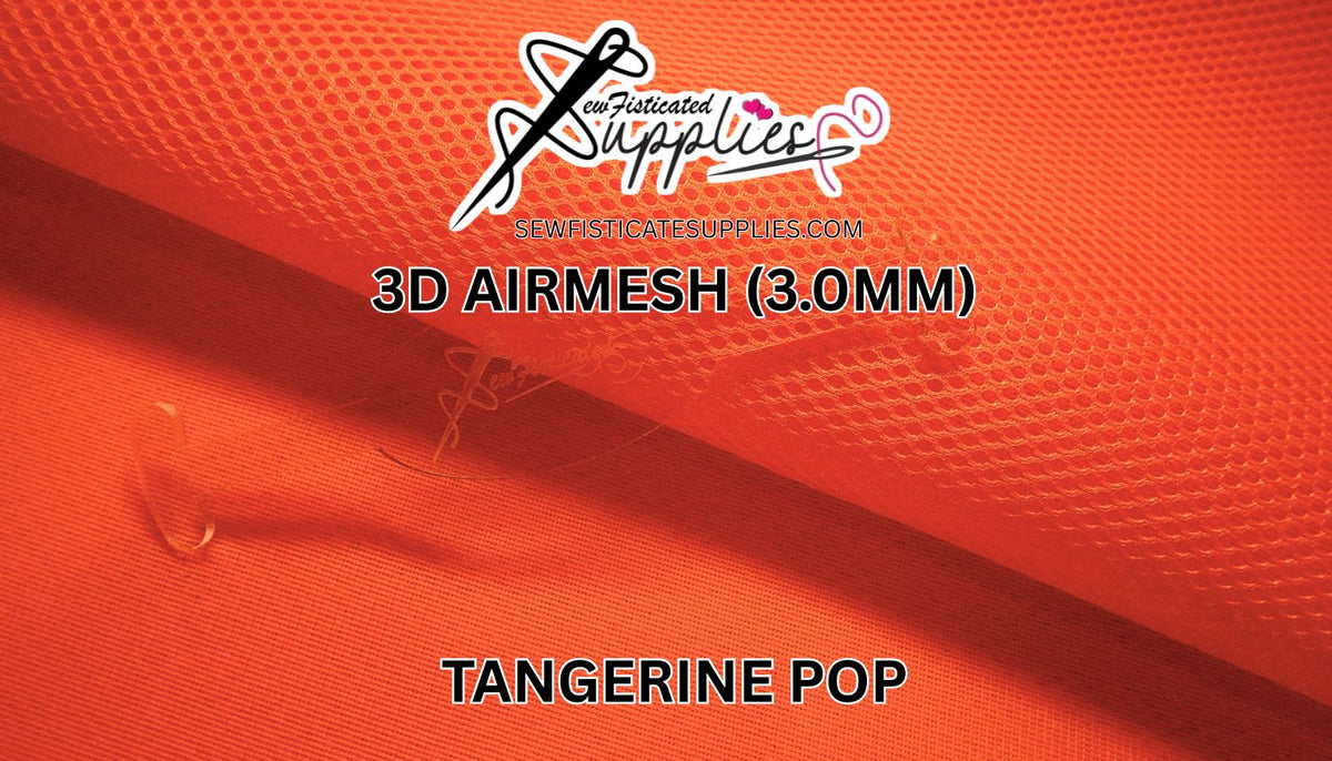 3D Airmesh Foam - TANGERINE POP