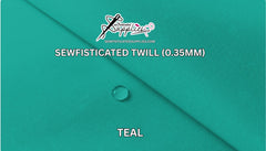 Sewfisticated Twill - TEAL