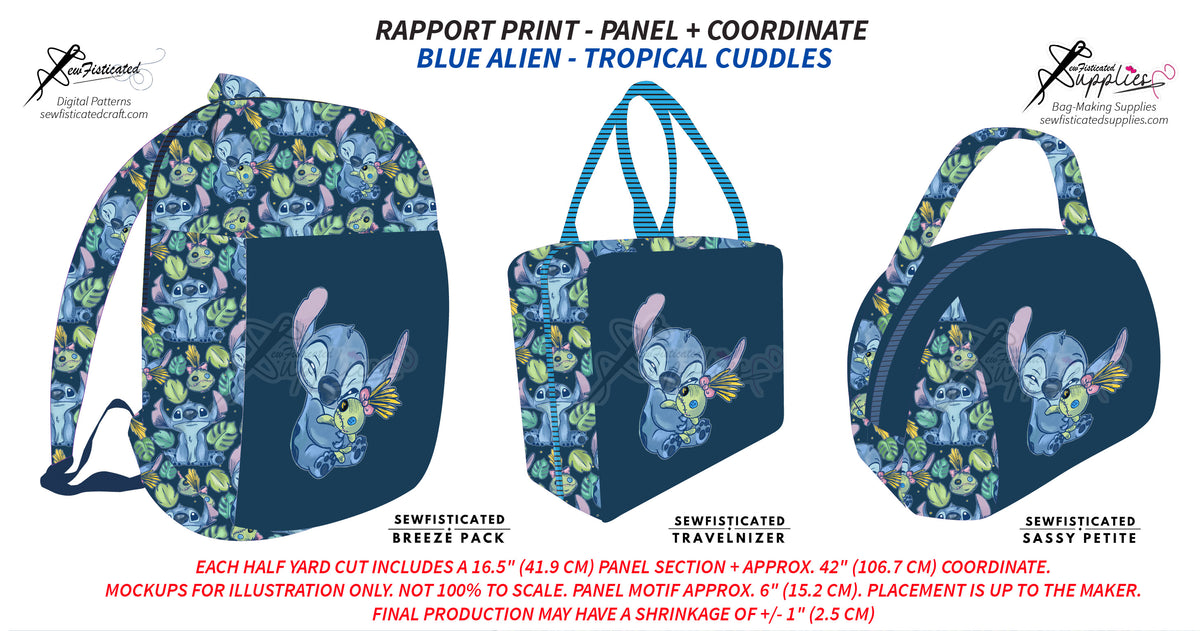 PO8 RAPPORT - BLUE ALIEN (TROPICAL CUDDLES)