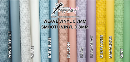 Weave & Smooth Vinyl