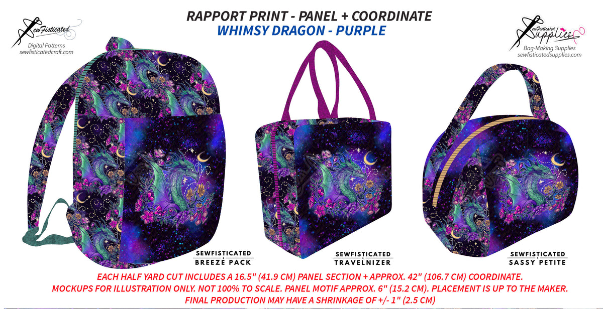 PO8 RAPPORT - WHIMSY DRAGON (PURPLE)