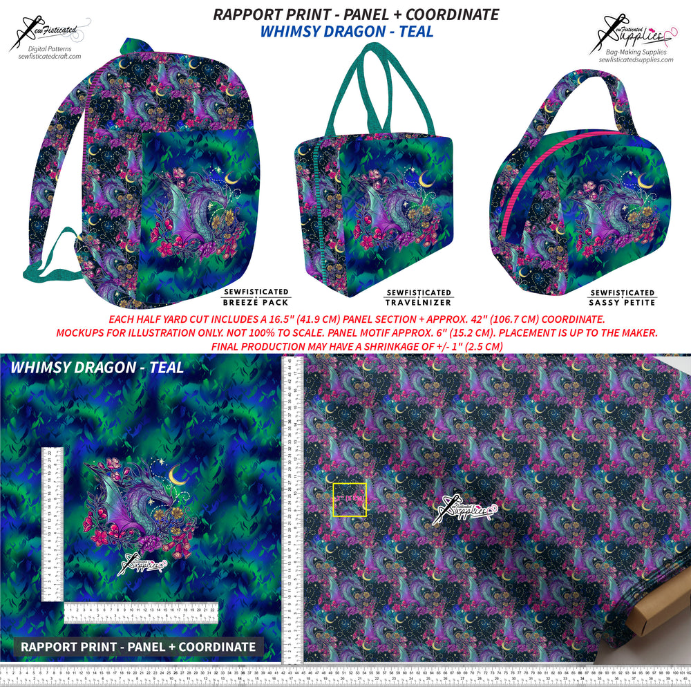 PO8 RAPPORT - WHIMSY DRAGON (TEAL)