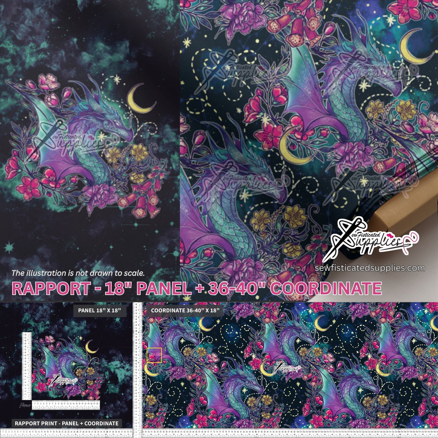 PO7 RAPPORT - WHIMSY DRAGON (TEAL)