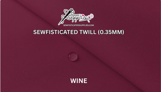 Sewfisticated Twill - WINE