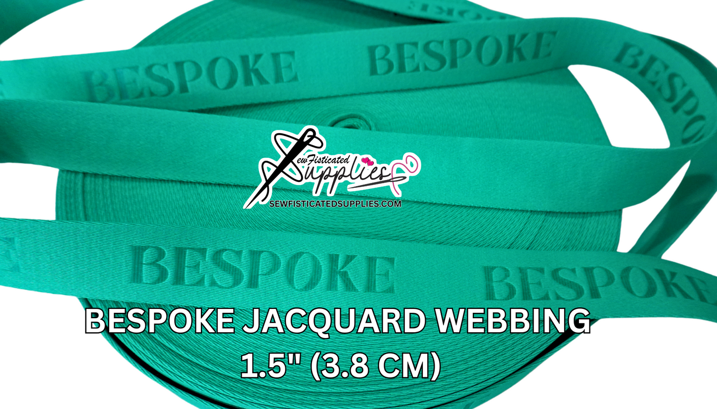 Debossed Jacquard Webbing - per yard