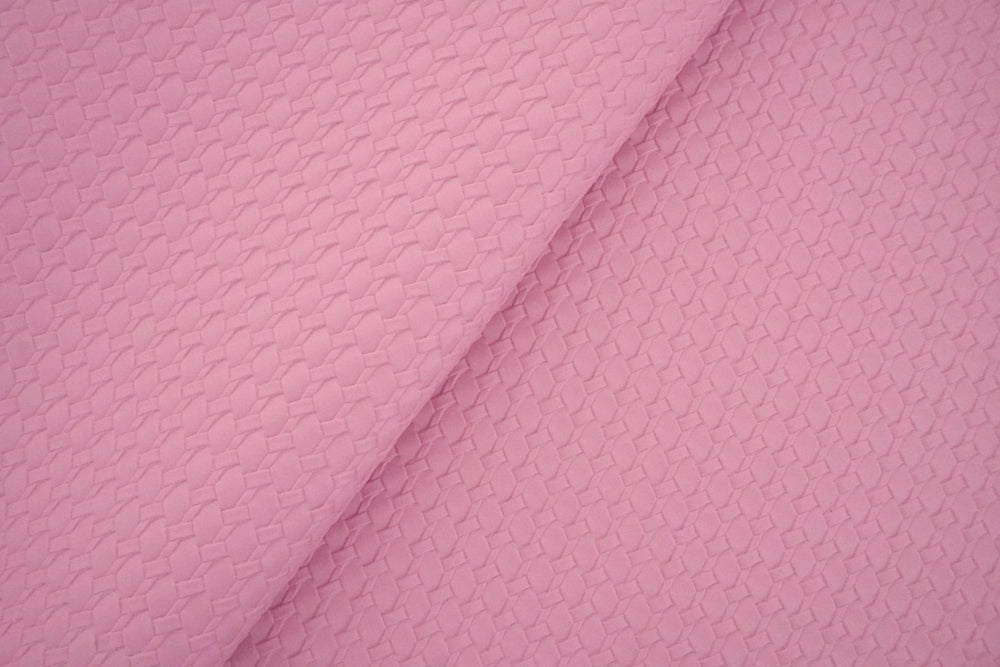 Fine Basket Weave Vinyl - Blush Pink