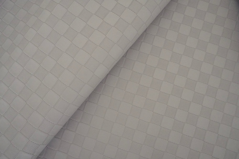 Checkerboard Vinyl - Ivory Grey