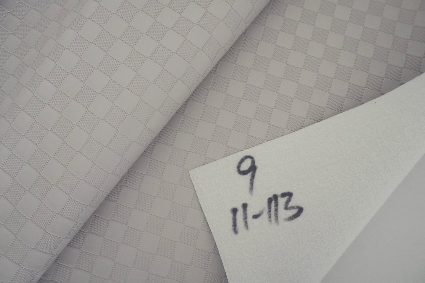 Checkerboard Vinyl - Ivory Grey