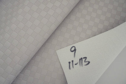 Checkerboard Vinyl - Ivory Grey
